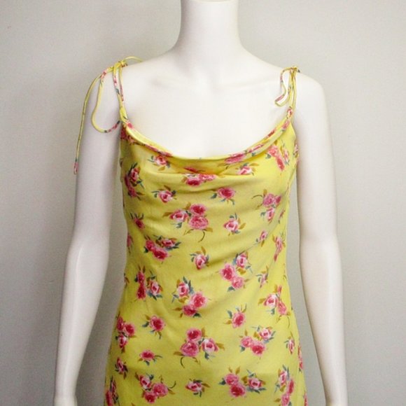 Zara The Safia Slip Dress Floral Print NWT New XS - Picture 2 of 7